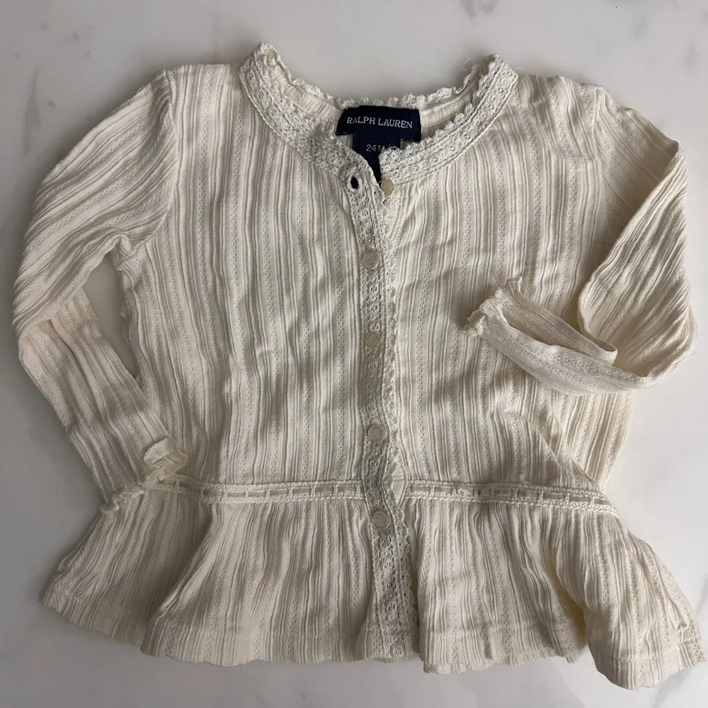 Ralph Lauren and More girls tops 18/24 months